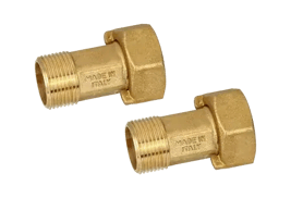 Male/swivel nut fittings (kit of 2 fittings)