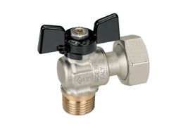 Angle male/swivel nut aluminium tee handle