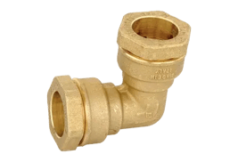 Connecting elbow fittings