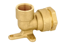 Wallplate female elbow fittings
