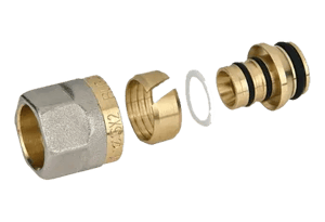 W4000 - Raccords à compression pour vannes de radiateur et pour collecteurs plancher chauffant
