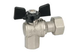Angle female/swivel nut aluminium tee handle