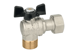 Angle male/swivel nut aluminium tee handle