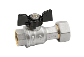 Female/swivel nut aluminium tee handle
